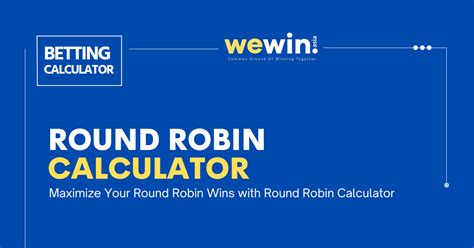 round robin calculator online